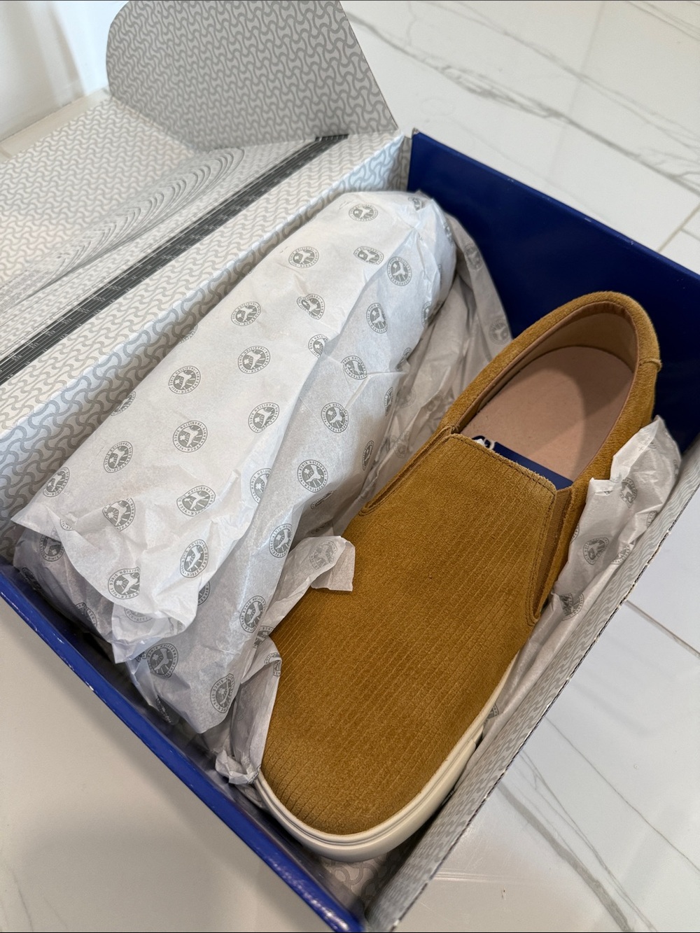 Birkenstock Men's Slip-On Loafer in Mustard